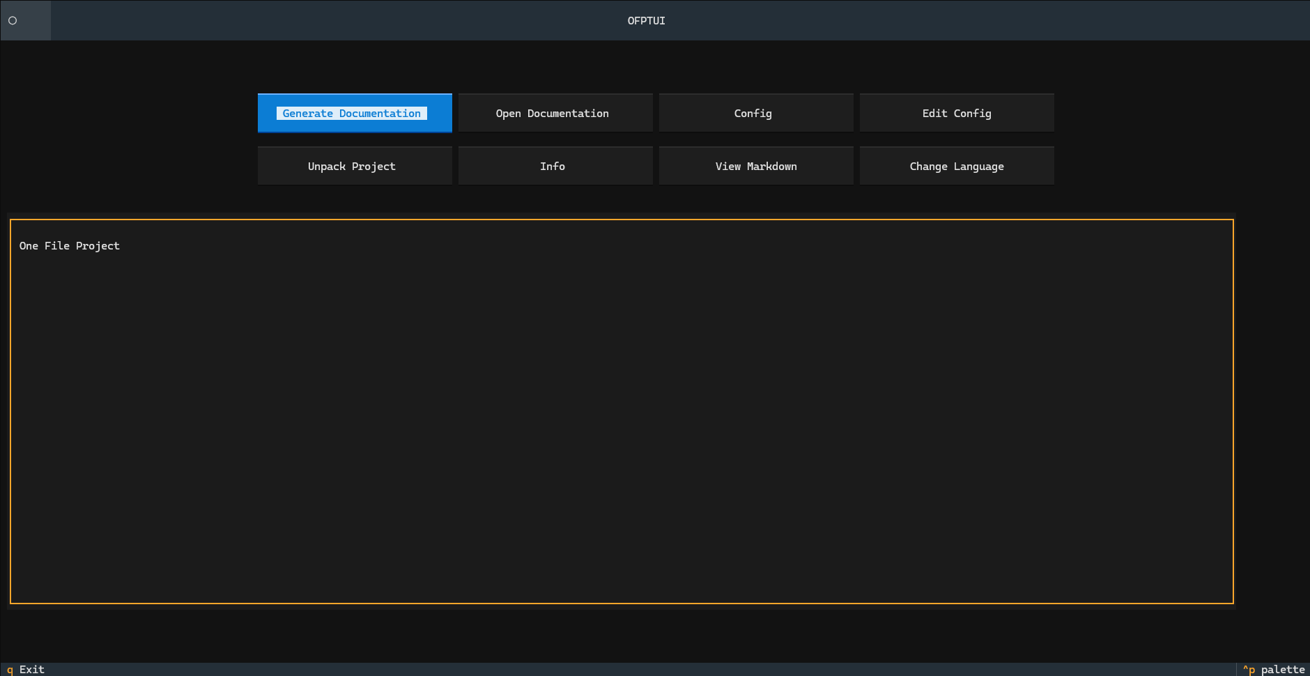 OneFileProject